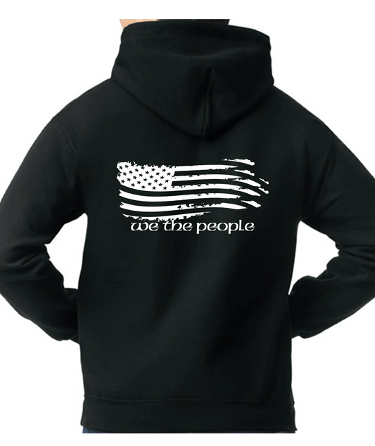 American Flag Hooded Sweatshirt