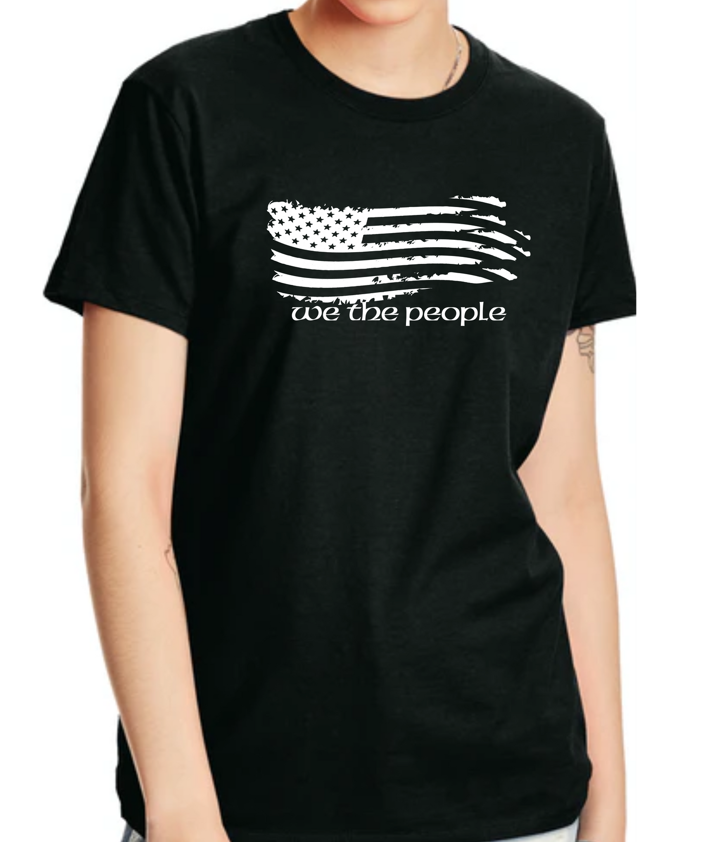 American We the People flag T-shirt