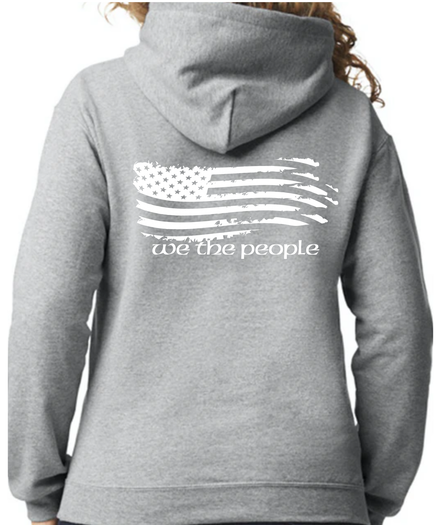 American Flag Hooded Sweatshirt