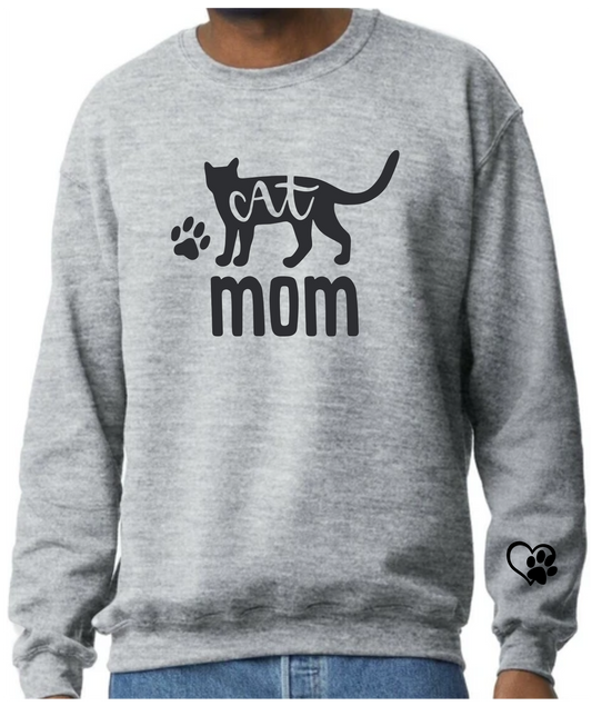 Cat Mom Sweatshirt - Vinyl