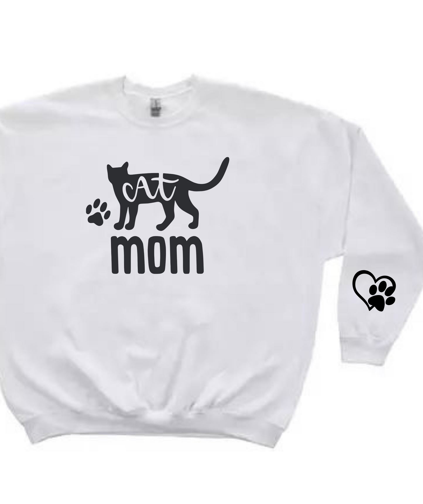 Cat Mom Sweatshirt - Vinyl