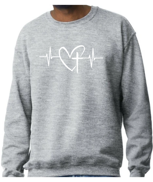 Jesus Heartbeat Sweatshirt