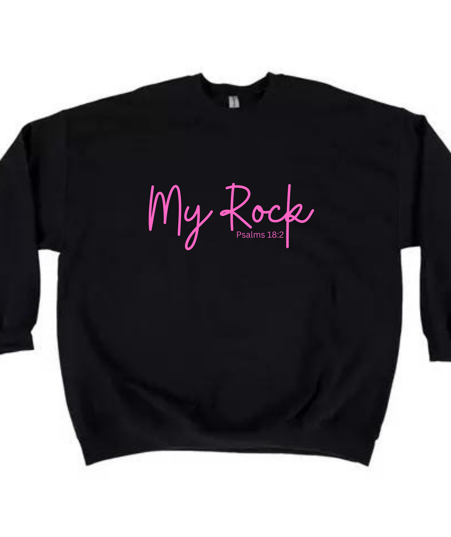 My Rock Scripture Sweatshirt - vinyl