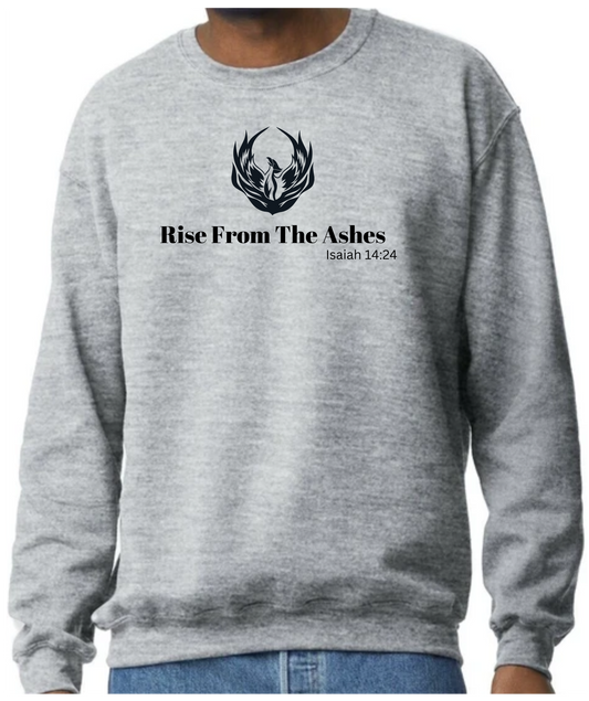 Rise From The Ashes Scripture Sweatshirt - Vinyl